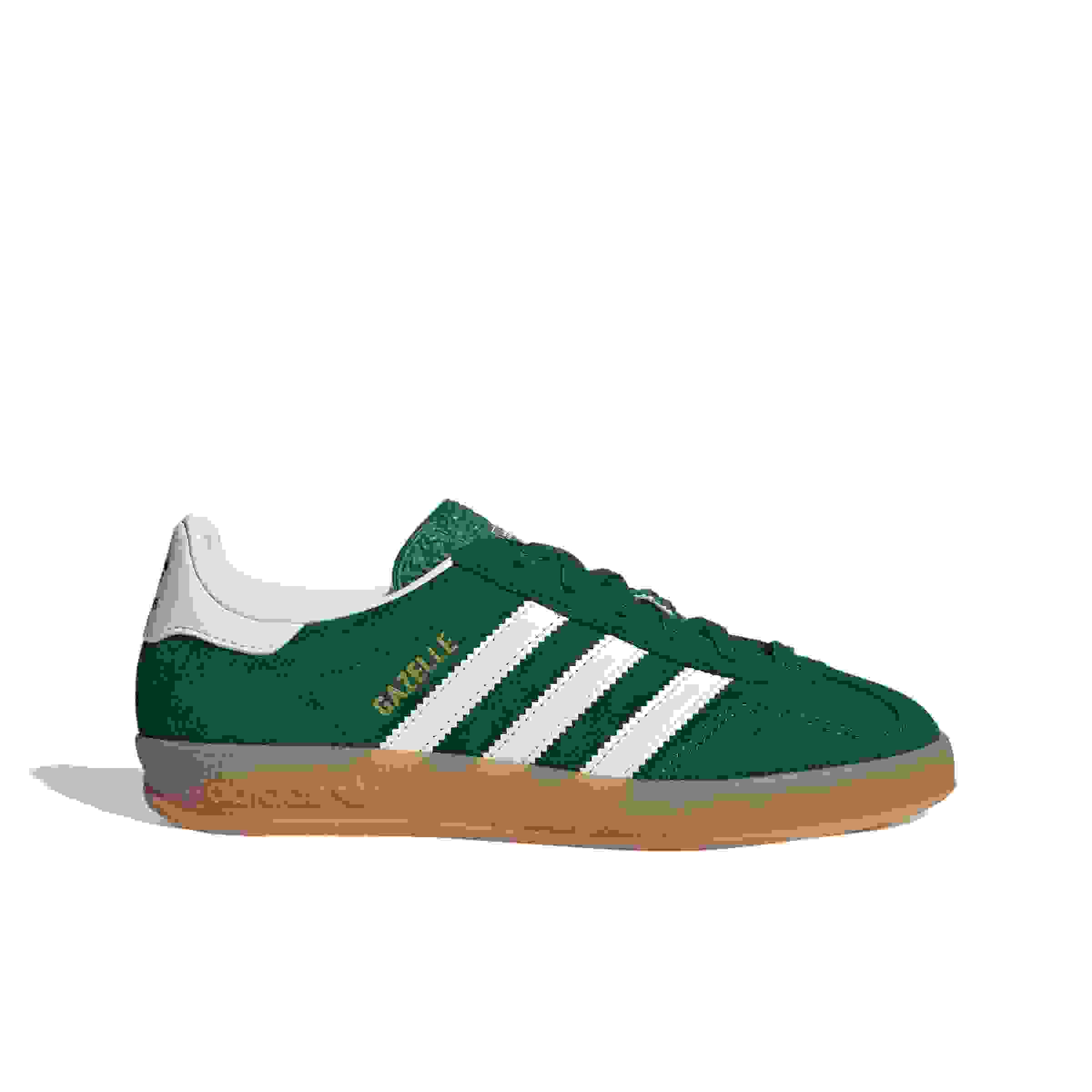 adidas Originals Gazelle Grade School Boys' "Collegiate Green/Ftwr White/Gum 2" Shoe